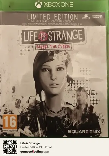 Life is Strange Xbox One, PAL box front