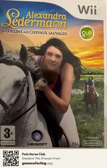 Petz Horse Club Nintendo Wii, France box front
