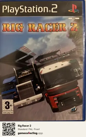 Rig Racer 2 PlayStation 2, PAL box front