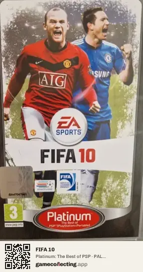 FIFA 10 PlayStation Portable, Netherlands box front