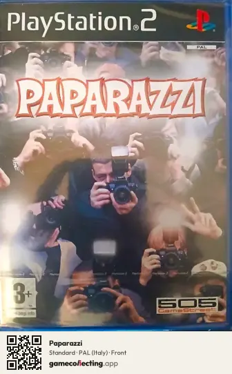 Paparazzi PlayStation 2, Italy box front