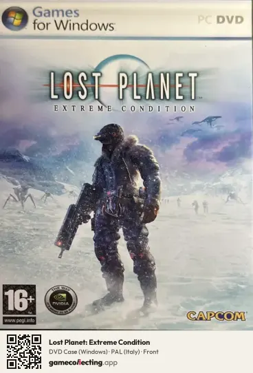Lost Planet: Extreme Condition Computer, Italy box front