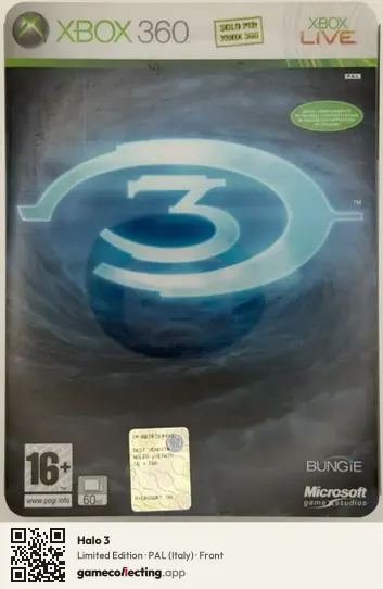 Halo 3 Xbox 360, Italy box front