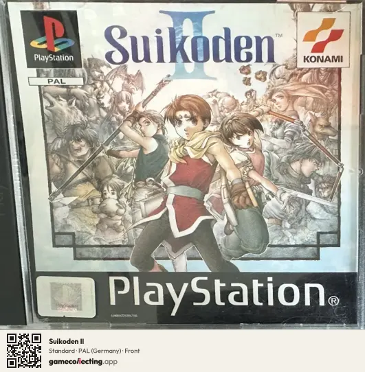 Suikoden II PlayStation, Germany box front