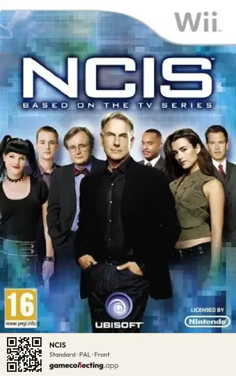 NCIS Nintendo Wii, PAL box front