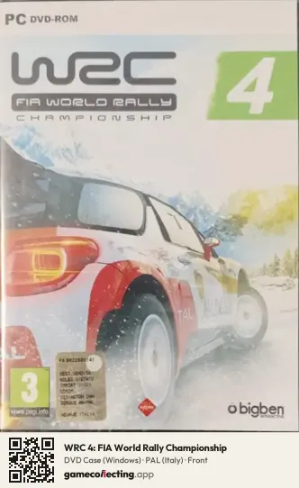 WRC 4: FIA World Rally Championship Computer, Italy box front