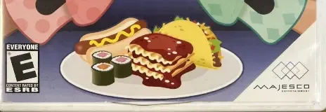 Cooking Mama: Cook Off, the ESRB box on its front