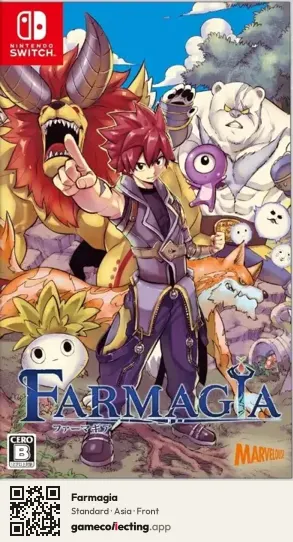 Farmagia Nintendo Switch, Asia box front
