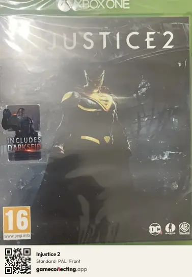 Injustice 2 Xbox One, PAL box front