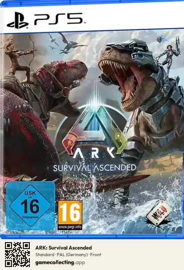 ARK: Survival Ascended PlayStation 5, Germany box front