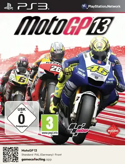 MotoGP 13 PlayStation 3, Germany box front