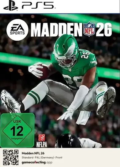 Madden NFL 26 PlayStation 5, Germany box front