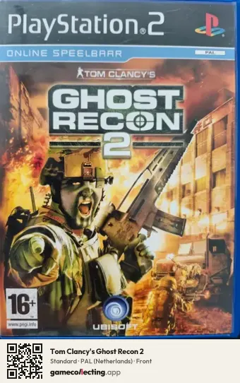 Tom Clancy's Ghost Recon 2 PlayStation 2, Netherlands box front