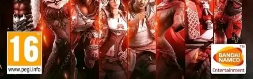 Tekken 7, the PEGI square on its front