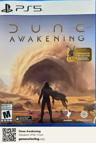 Dune: Awakening PlayStation 5, NTSC box front