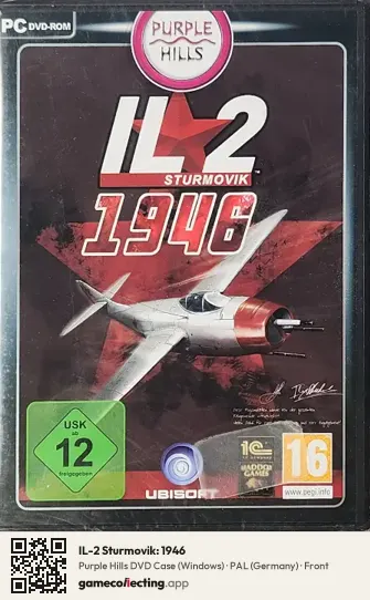 IL-2 Sturmovik: 1946 Computer, Germany box front