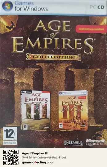 Age of Empires III Computer, PAL box front
