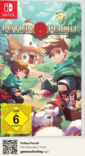 Potion Permit Nintendo Switch, Germany box front