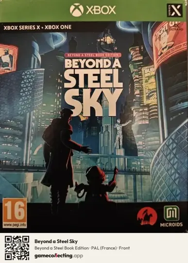 Beyond a Steel Sky Xbox Series X, France box front
