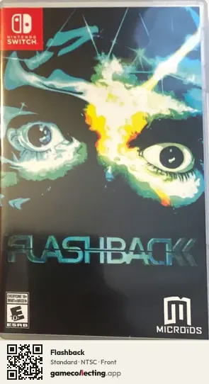 Flashback Nintendo Switch, NTSC box front