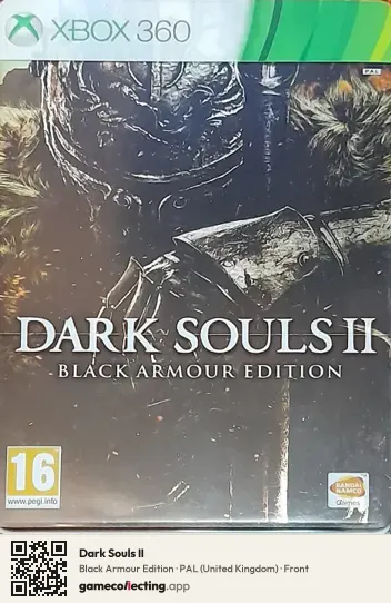 Dark Souls II Xbox 360, United Kingdom box front