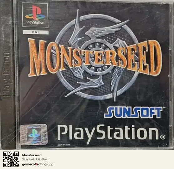 Monsterseed PlayStation, PAL box front