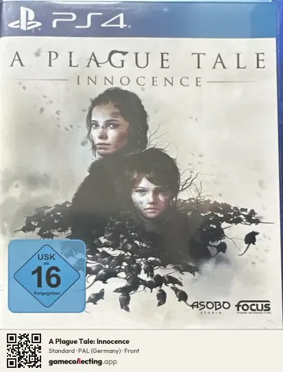 A Plague Tale: Innocence PlayStation 4, Germany box front