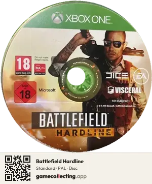 Battlefield Hardline Xbox One, PAL disc