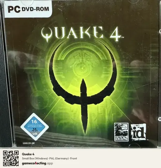 Quake 4 Computer, Germany box front