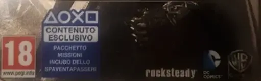 Batman: Arkham Knight, the PEGI square on its front