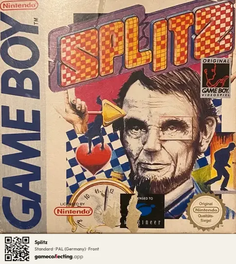 Splitz Game Boy, Germany box front