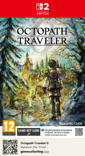 Octopath Traveler 0 Nintendo Switch 2, PAL box front