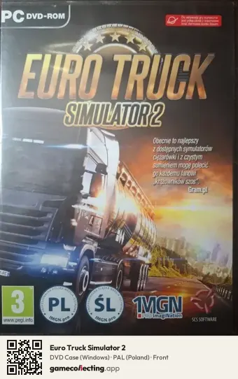 Euro Truck Simulator 2 Computer, Poland box front