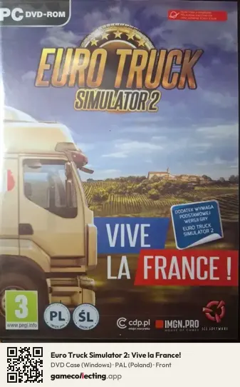 Euro Truck Simulator 2: Vive la France! Computer, Poland box front