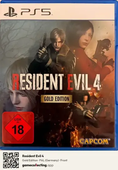 Resident Evil 4 PlayStation 5, Germany box front