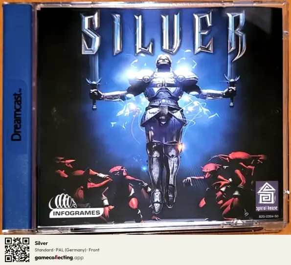 Silver Sega Dreamcast, Germany box front