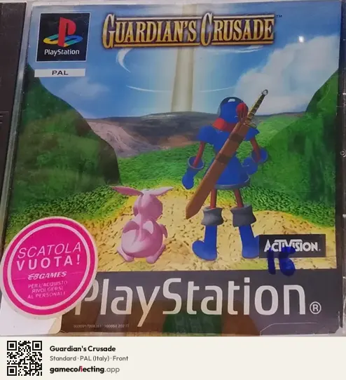 Guardian's Crusade PlayStation, Italy box front