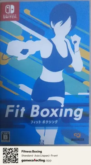 Fitness Boxing Nintendo Switch, Japan box front