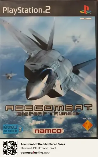 Ace Combat 04: Shattered Skies PlayStation 2, France box front