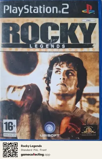 Rocky Legends PlayStation 2, PAL box front