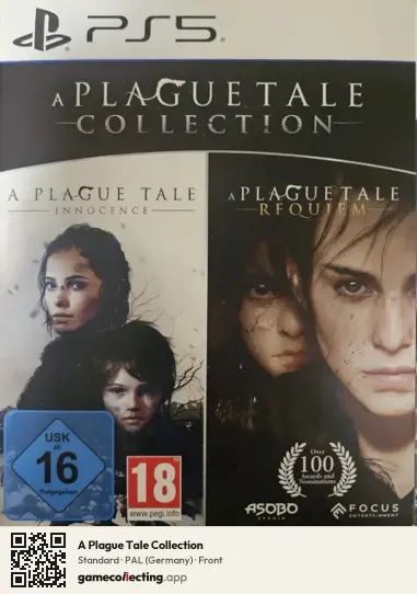 A Plague Tale Collection PlayStation 5, Germany box front