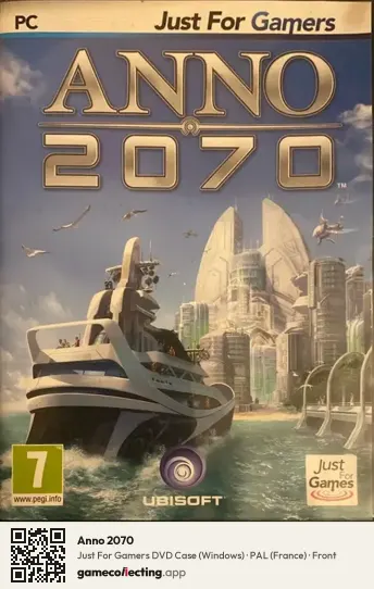 Anno 2070 Computer, France box front