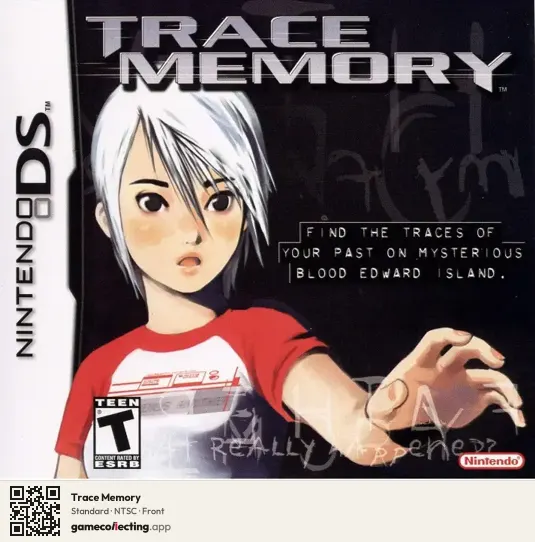 Trace Memory Nintendo DS, NTSC box front