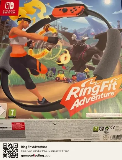 Ring Fit Adventure Nintendo Switch, Germany box front