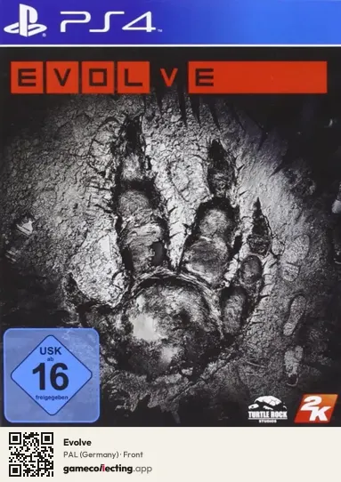 Evolve PlayStation 4, Germany box front