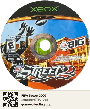 FIFA Soccer 2005 Xbox, NTSC disc