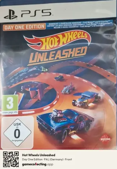 Hot Wheels Unleashed PlayStation 5, Germany box front