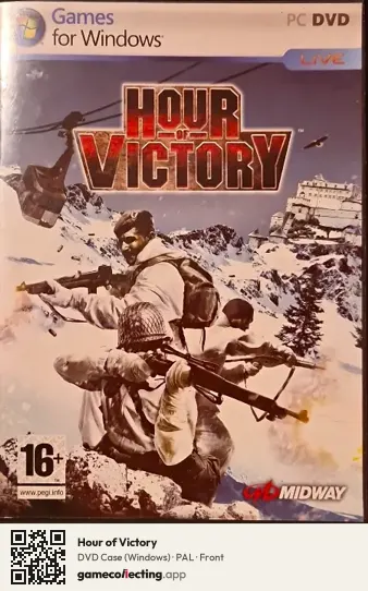 Hour of Victory Computer, PAL box front