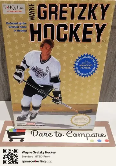 Wayne Gretzky Hockey Nintendo Entertainment System, NTSC box front