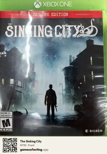 The Sinking City Xbox One, NTSC box front